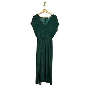 Elegant Green Midi Dress